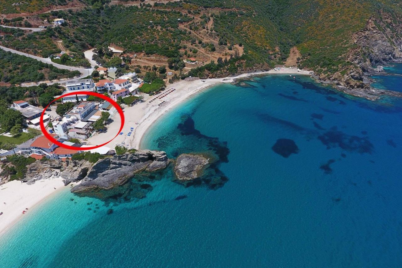 Puerto Seaside Rooms Akhladherí Dış mekan fotoğraf