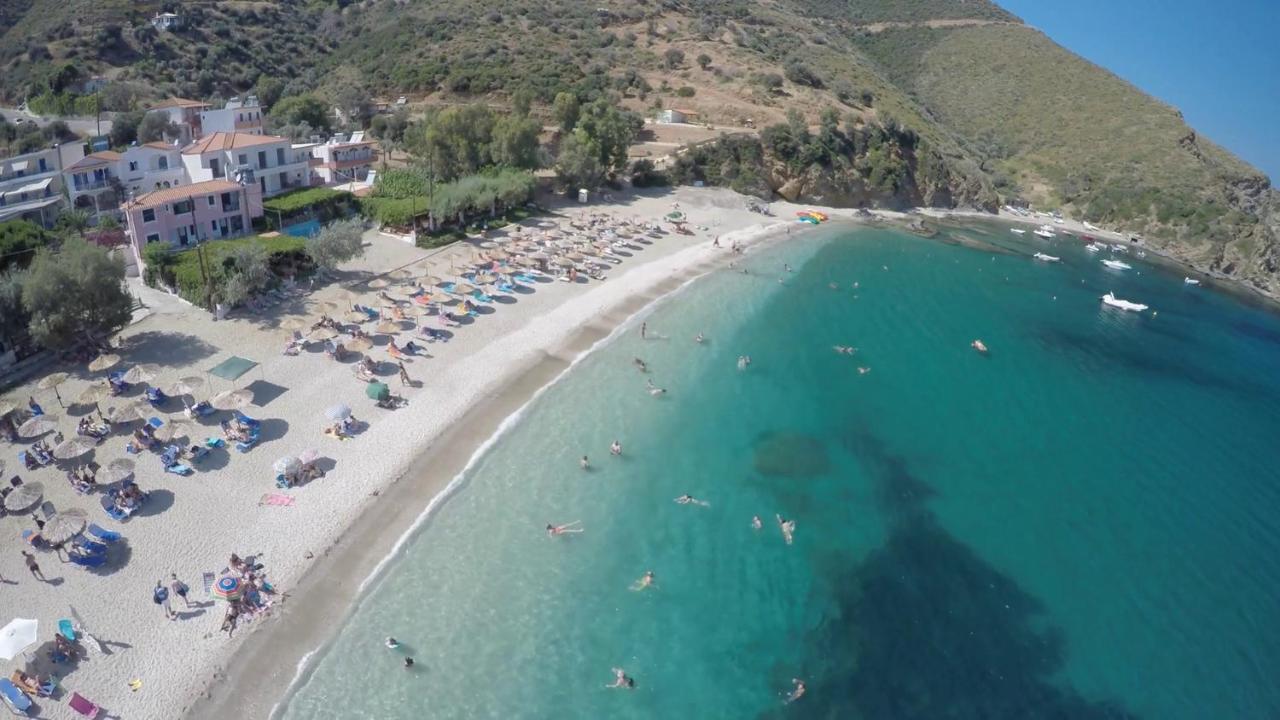 Puerto Seaside Rooms Akhladherí Dış mekan fotoğraf