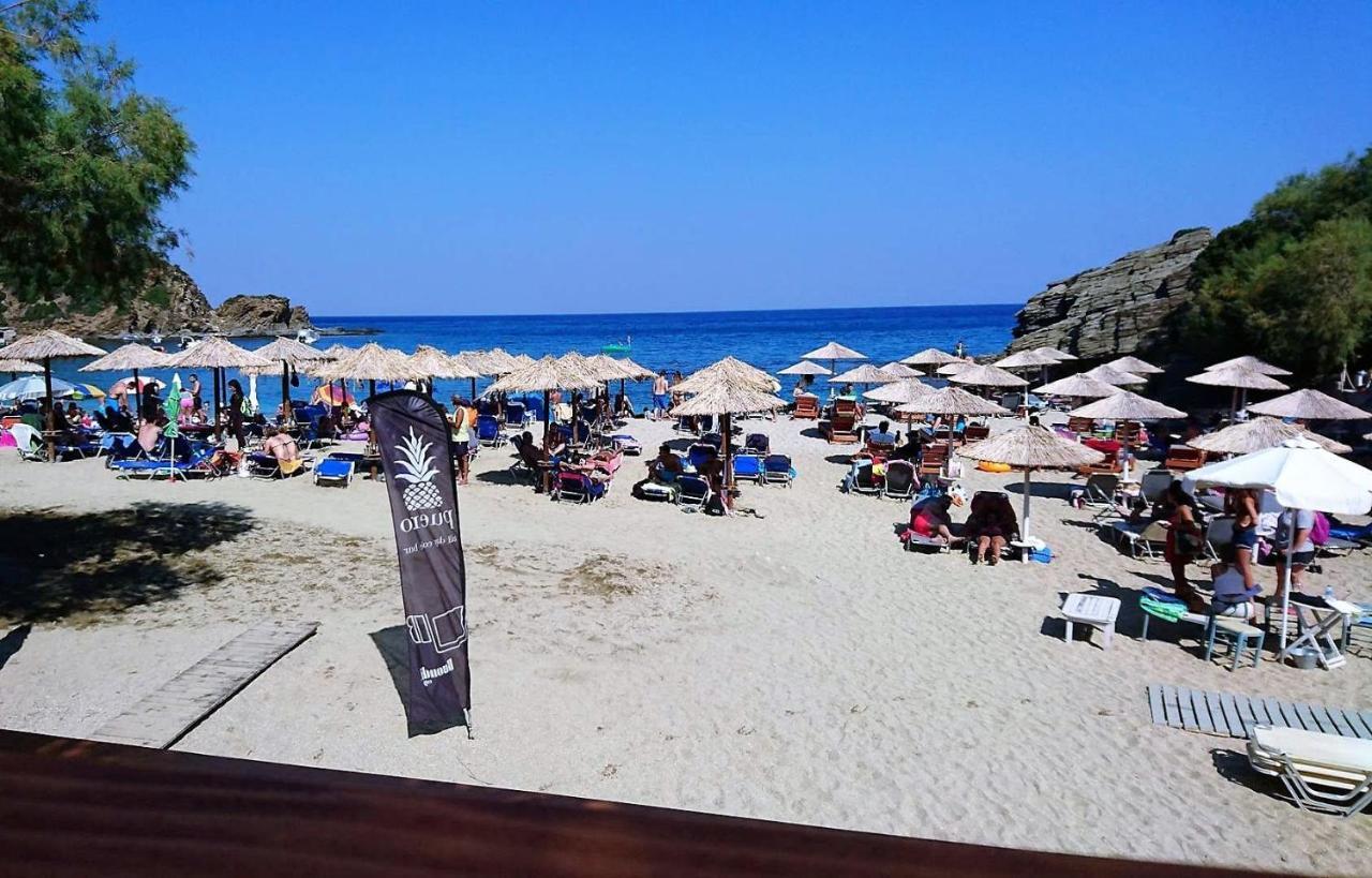 Puerto Seaside Rooms Akhladherí Dış mekan fotoğraf