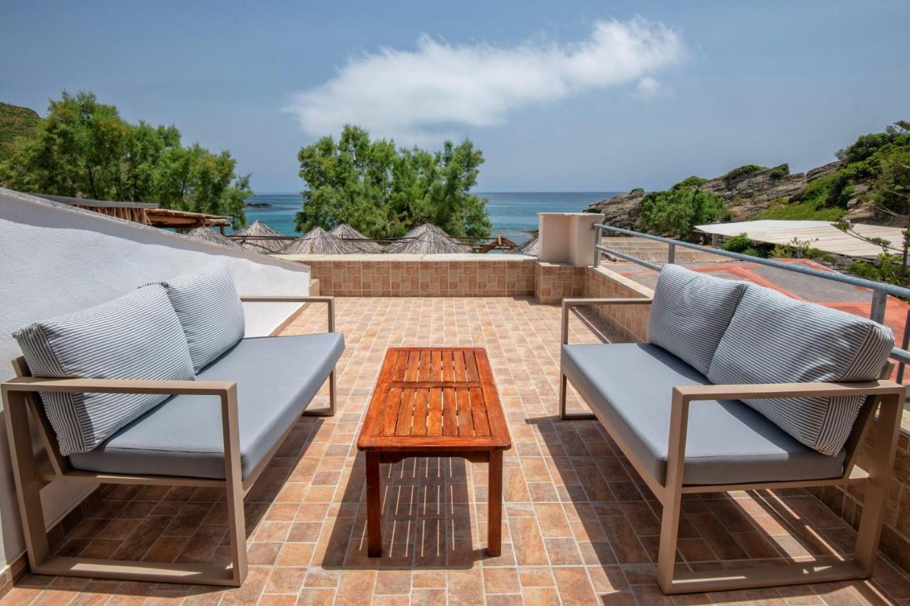 Puerto Seaside Rooms Akhladherí Dış mekan fotoğraf